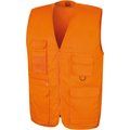 Chaleco Safari con bolsillos Orange XL