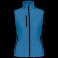 Chaleco sofshell mujer impermeable Aqua Blue L