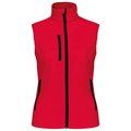 Chaleco sofshell mujer impermeable Red 4XL