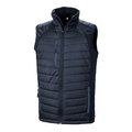 Chaleco Softshell acolchado reciclado Navy / Navy 4XL