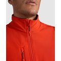 Chaleco softshell cremallera y forro polar