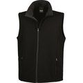 Chaleco Softshell hombre resistente al agua Black / Black L