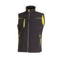 Chaleco softshell impermeable y resistente al viento Black Carbon M