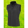 Chaleco softshell reciclado para mujer Black M