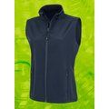 Chaleco softshell reciclado para mujer Navy M