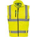 Chaleco Softshell con reflectante Hi Vis Yellow XXL