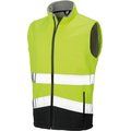 Chaleco Softshell Reflectante Impermeable Fluorescent Yellow / Black M