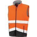 Chaleco Softshell Reflectante Impermeable Naranja XL