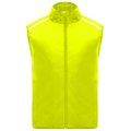 Chaleco técnico de running Amarillo Fluor XL