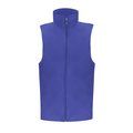 Chaleco Unisex Ligero con Cuello Alto Azul XL