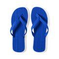 Chanclas con gruesa suela bicolor Azul Hom