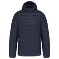 Chaqueta acolchada con capucha Navy XXL