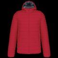 Chaqueta acolchada con capucha Red 3XL