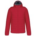 Chaqueta acolchada con capucha Rojo XXL