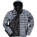 Chaqueta acolchada cortavientos hidrófuga Gris S