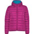 Chaqueta Acolchada Mujer con Capucha Fucsia M