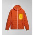 Chaqueta acolchada plegable Orange Burnt L