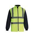 Chaqueta Alta Visibilidad Acolchada Hi Vis Yellow / Navy XXL