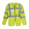 Chaqueta alta visibilidad con tiras reflectantes Hi Vis Yellow XXL