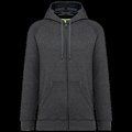 Chaqueta con capucha Unisex Dark Grey Heather XXL