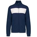 Chaqueta de chándal bicolor Sporty Navy / White XXL