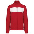 Chaqueta de chándal bicolor Sporty Red / White 4XL