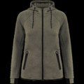 Chaqueta de chándal con capucha mujer Light Khaki Heather XS