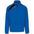 Chaqueta de chándal niño poliéster Sporty Royal Blue / Black / Storm Grey 12/14 ans