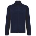 Chaqueta de chándal reciclada unisex Azul XL