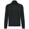 Chaqueta de chándal reciclada unisex Black XXL