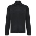 Chaqueta de chándal reciclada unisex Negro 3XL