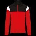 Chaqueta de chándal unisex Sporty Red / Black M