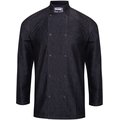 Chaqueta chef denim Negro L