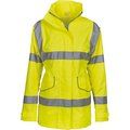 Chaqueta para exterior alta visibilidad de mujer Hi Vis Yellow XS