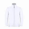 Chaqueta de forro polar 280g/m2 con cremallera y bolsillos Blanco L