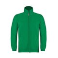 Chaqueta de forro polar 280g/m2 con cremallera y bolsillos Verde L