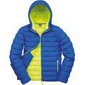 Chaqueta hombre hidrófuga cortavientos Ocean Blue / Lime Punch L