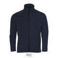 Chaqueta Hombre Softshell con Forro Polar Azul Marino L