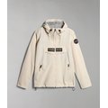 Chaqueta impermeable con capucha Blanco S