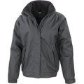 Chaqueta impermeable cortavientos con capucha Black L