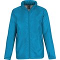 Chaqueta impermeable cortavientos con forro micropolar Atoll L