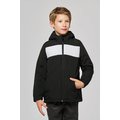 Chaqueta infantil con capucha y cremallera