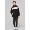 Chaqueta infantil con capucha y cremallera