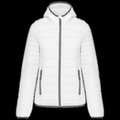 Chaqueta ligera con capucha mujer Blanco XS