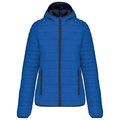 Chaqueta ligera con capucha mujer Light Royal Blue L