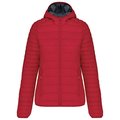 Chaqueta ligera con capucha mujer Rojo S