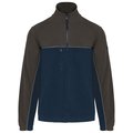 Chaqueta micropolar bicolor Azul M