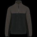 Chaqueta micropolar bicolor Black / Dark Grey 5XL