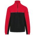 Chaqueta micropolar bicolor Black / Red XL