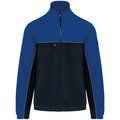 Chaqueta micropolar bicolor Navy / Royal Blue 5XL